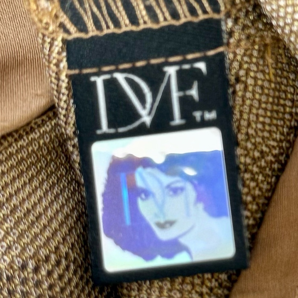 Diane Von Furstenberg Animal Print Mini Skirt‎ Size M - Picture 6 of 10